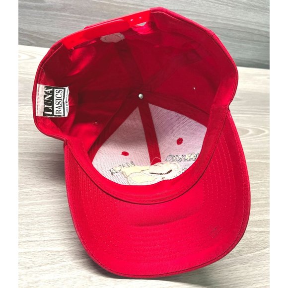 Seefried Ranch Snapback Hat Houston ID Cowboy Rodeo Red Roping Cap - Picture 3 of 8